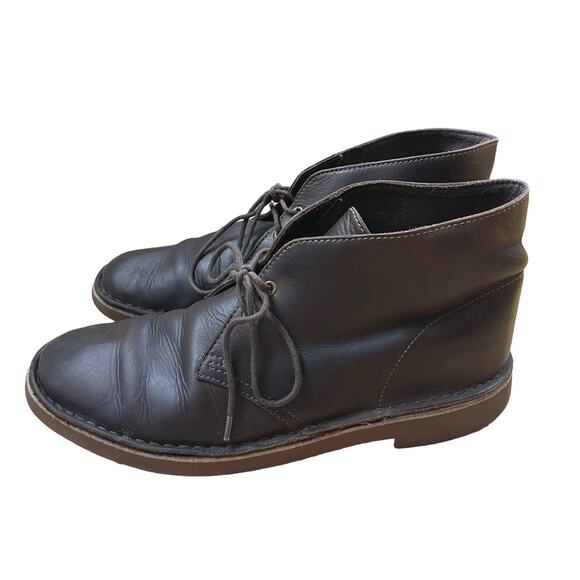 Clarks Other - Clarks Bushacre 2 Mens Chukka Boots Size 8.5 M US Ankle Brown Leather